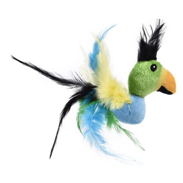 BUBA ptak kolorowy z piorami