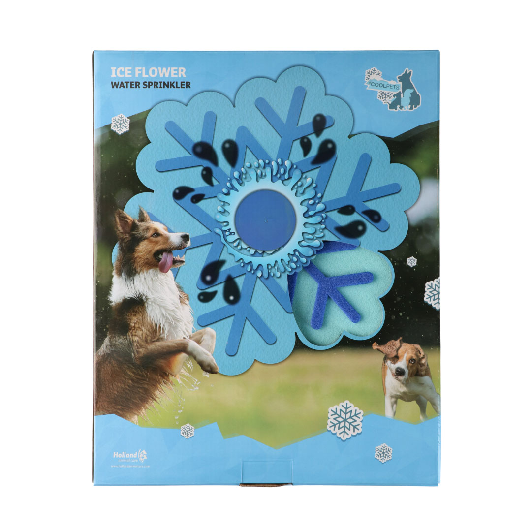 CoolPets Ice Flower zraszacz ogrodowy dla psa